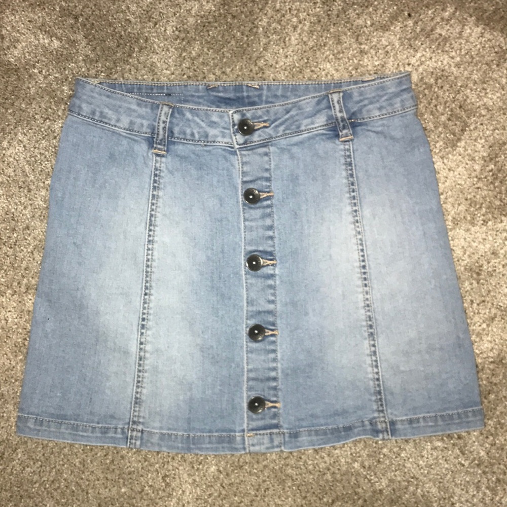 Vans denim skirt